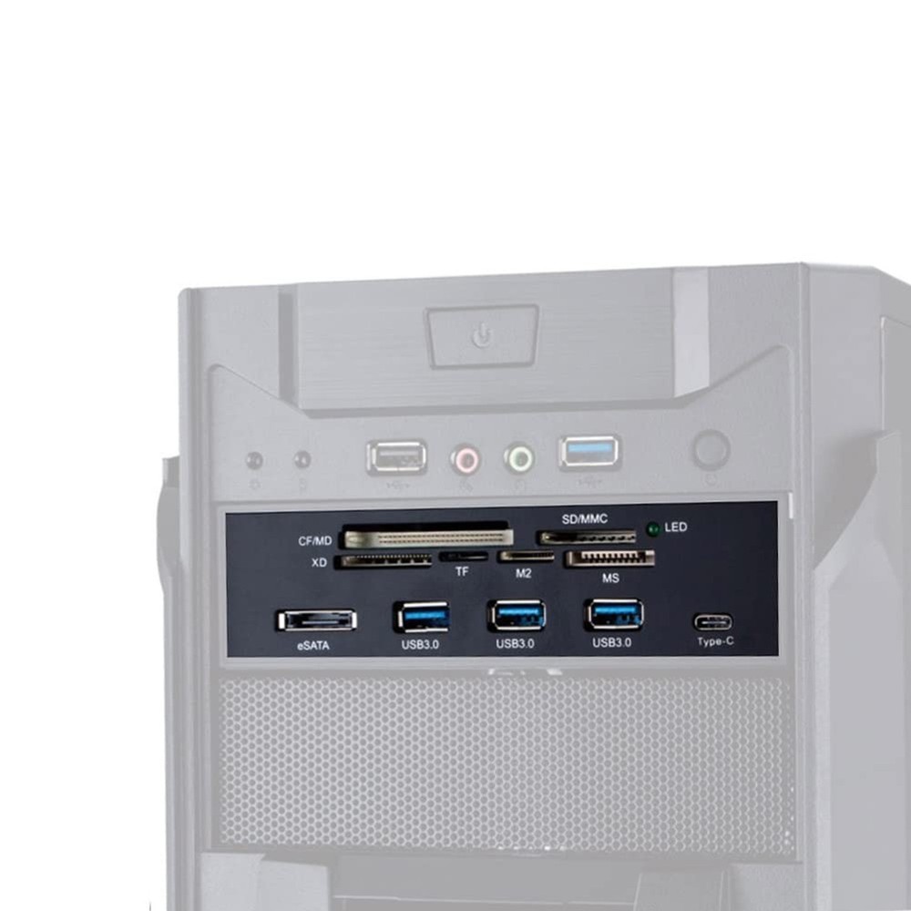 Internal Card Reader 5.25inches High Speed Front USB 3.0 Interface Multifunct...