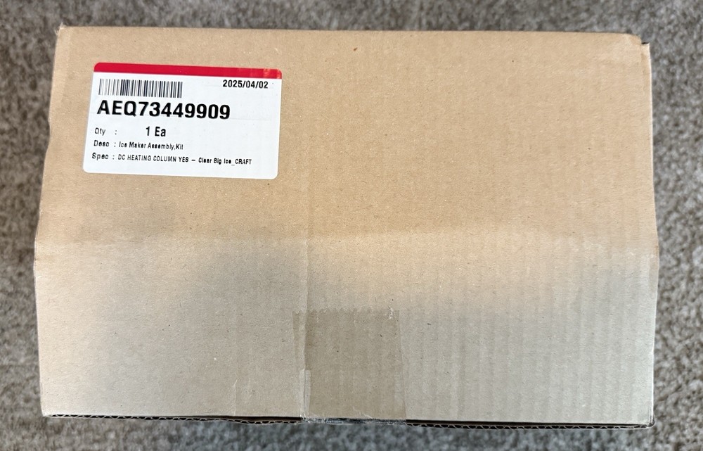 OEM LG AEQ73449909 Ice Maker Assembly Kit