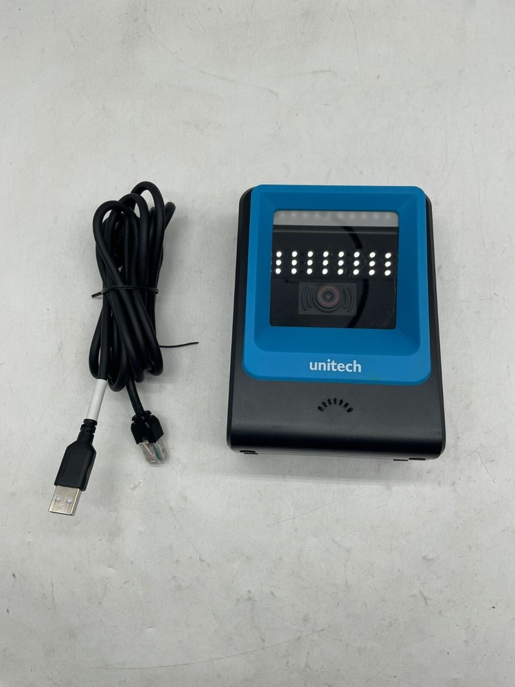 UNITECH America TS100 2D Hands-Free Presentation Barcode Scanner, Omnidirectiona