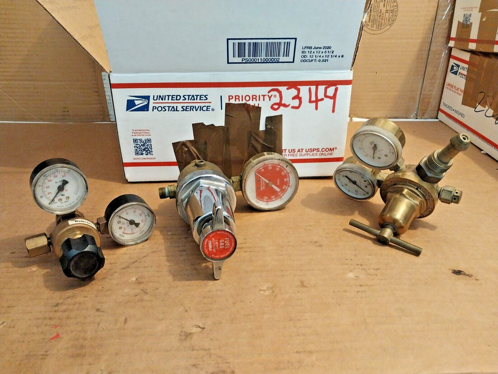 welding gas regulators 3 PCS.