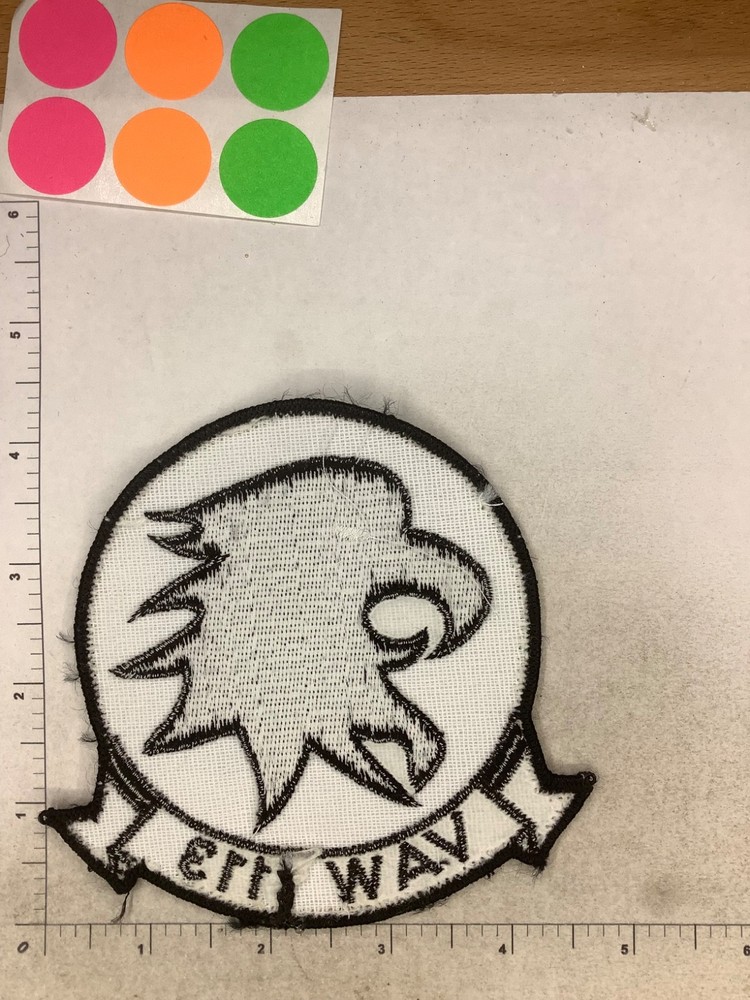 US NAVY VAW-113 SQUADRON PATCH