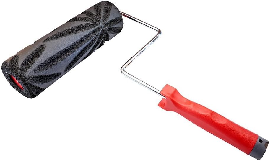 ToolPro Foam Texture Roller Cover (Crow's Foot) Black