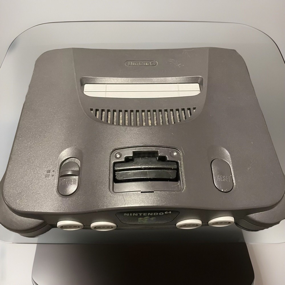 Nintendo 64 Black Console US Model + Controller + Game- Used Tested