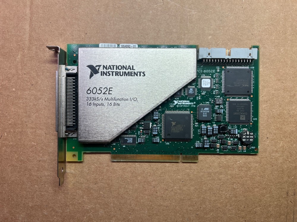 National Instruments PCI-6052E Card Analog Input
