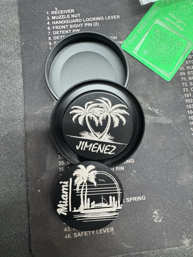 Custom Engraved zyn metal can