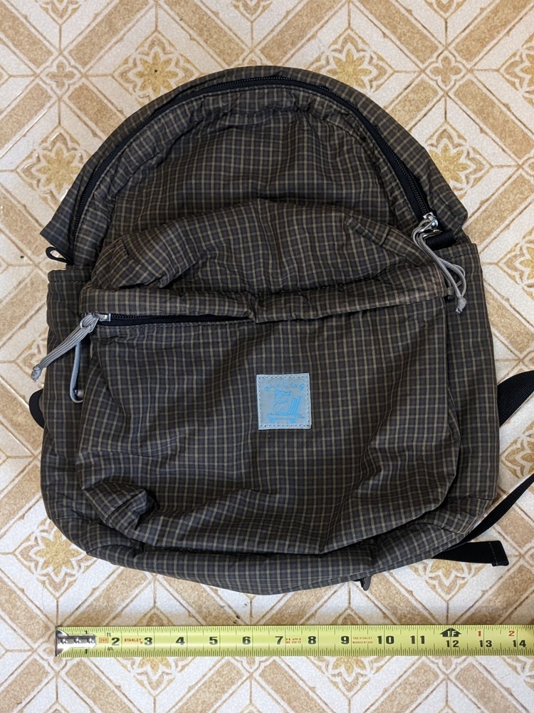 Bluelug Mini Daypack (Padded Brown Nylon Pattern)