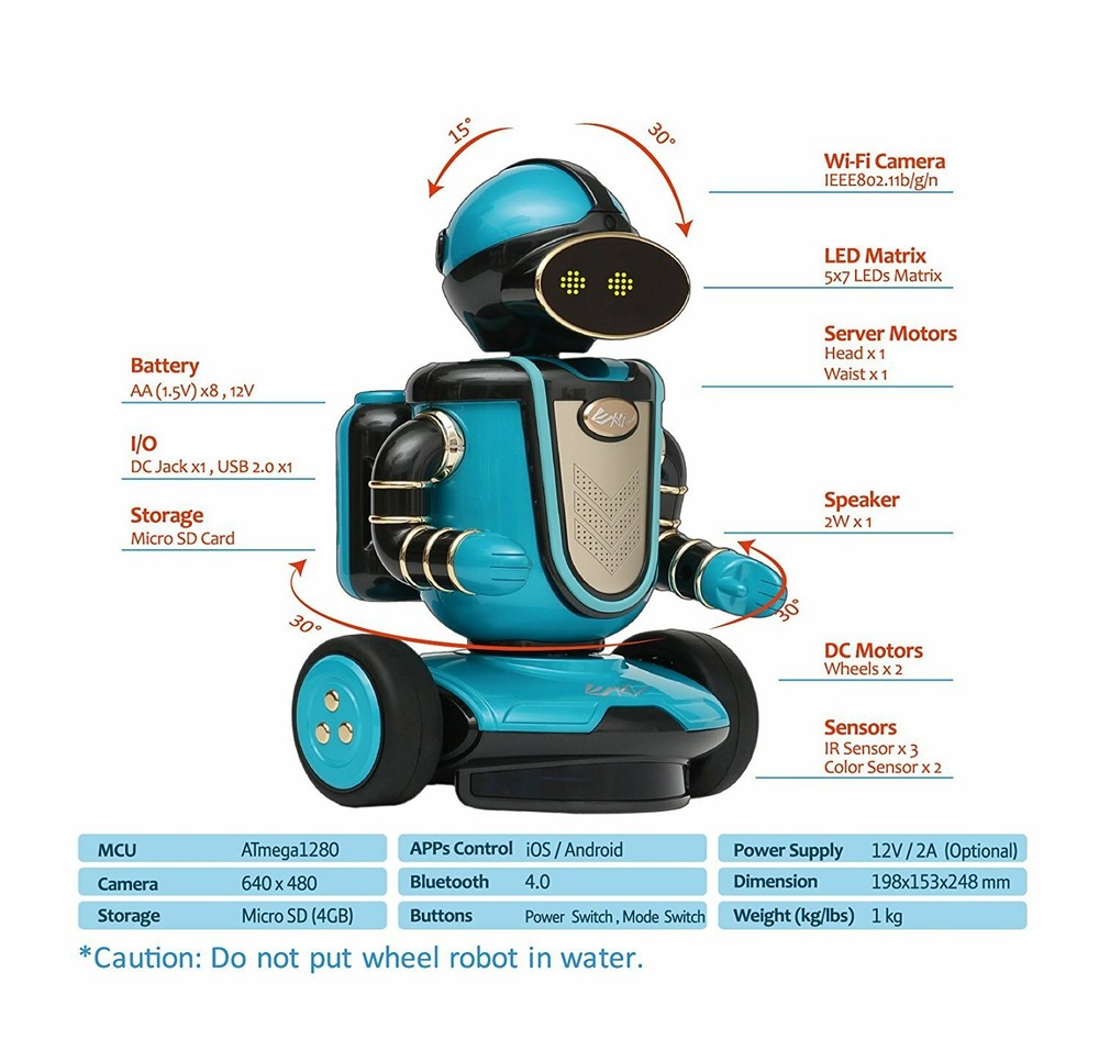XYZrobot Diver Programmable Wheel Robot. Brand New Sealed.