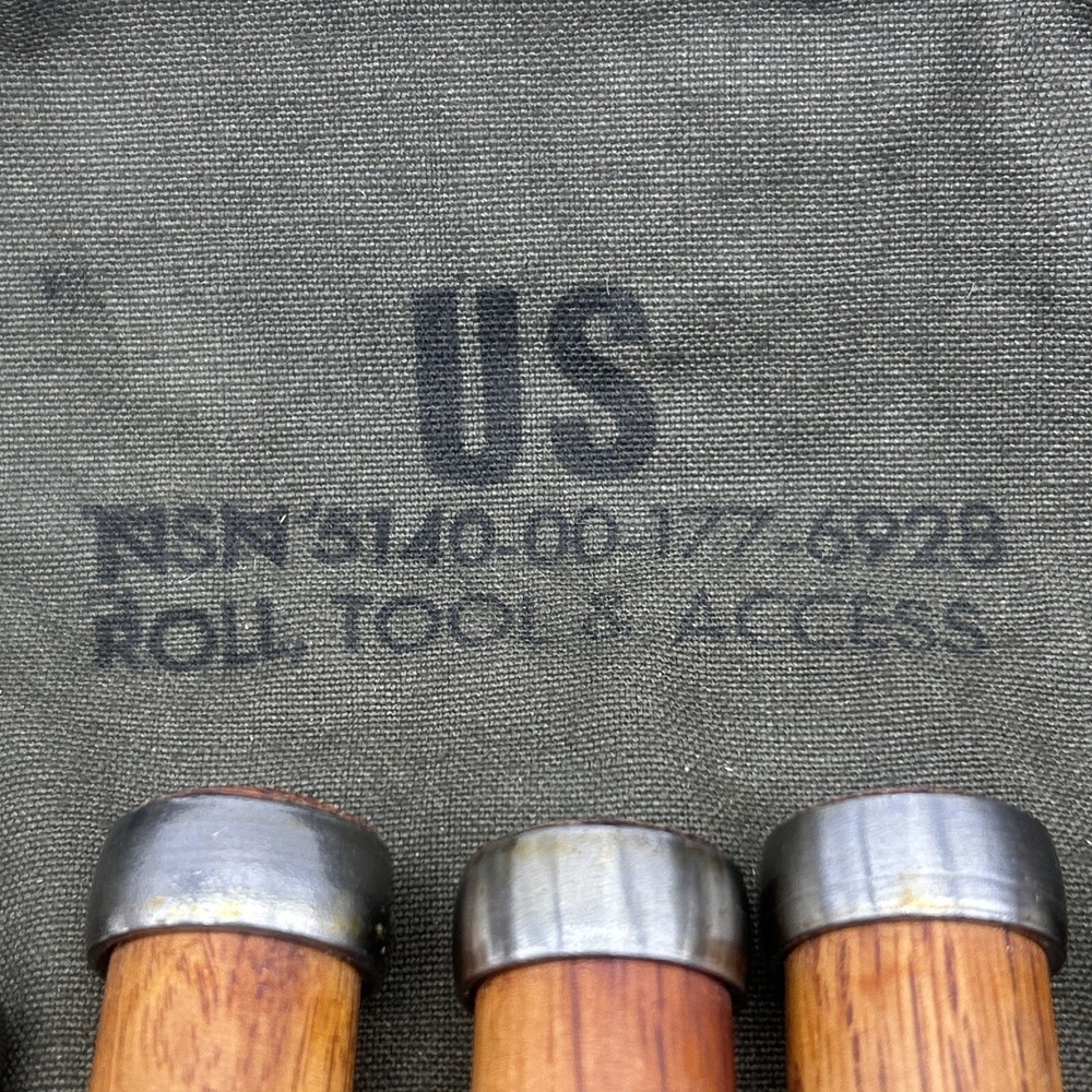 Vintage Japan Wood Working Tools US ROLL TOOL & ACCESS