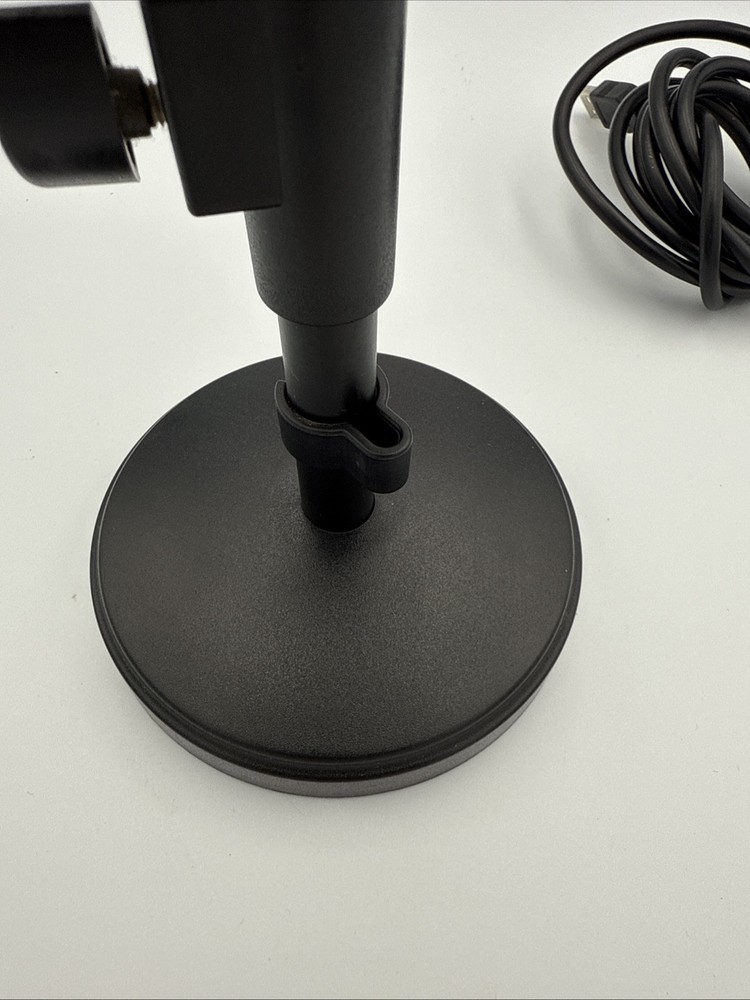 Arozzi Sfera Black, White Table Microphone Mic TESTED WORKING