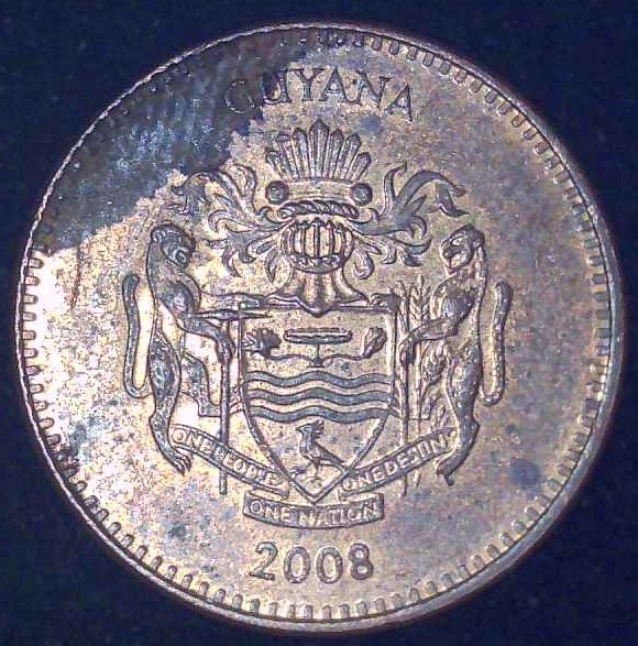 Guyana - 2008 -$5