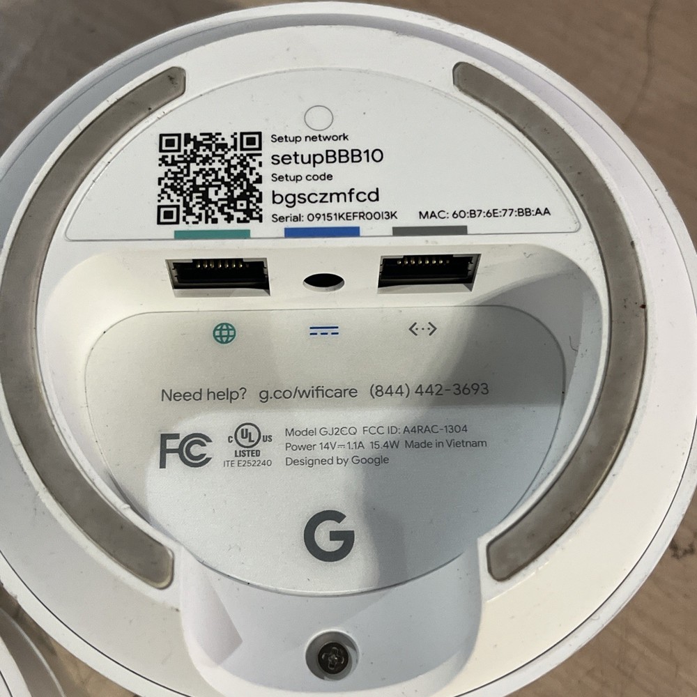 x2 GOOGLE NEST WI-FI GJ2CQ