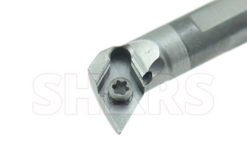 SHARS 5/16" RH SDUCR Coolant Through Indexable Solid Carbide Boring Bar DCMT S]