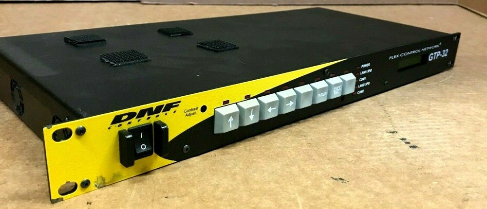 DNF Controls GTP-32 GPI Tally Processor Flex Control Network Rack Mountable