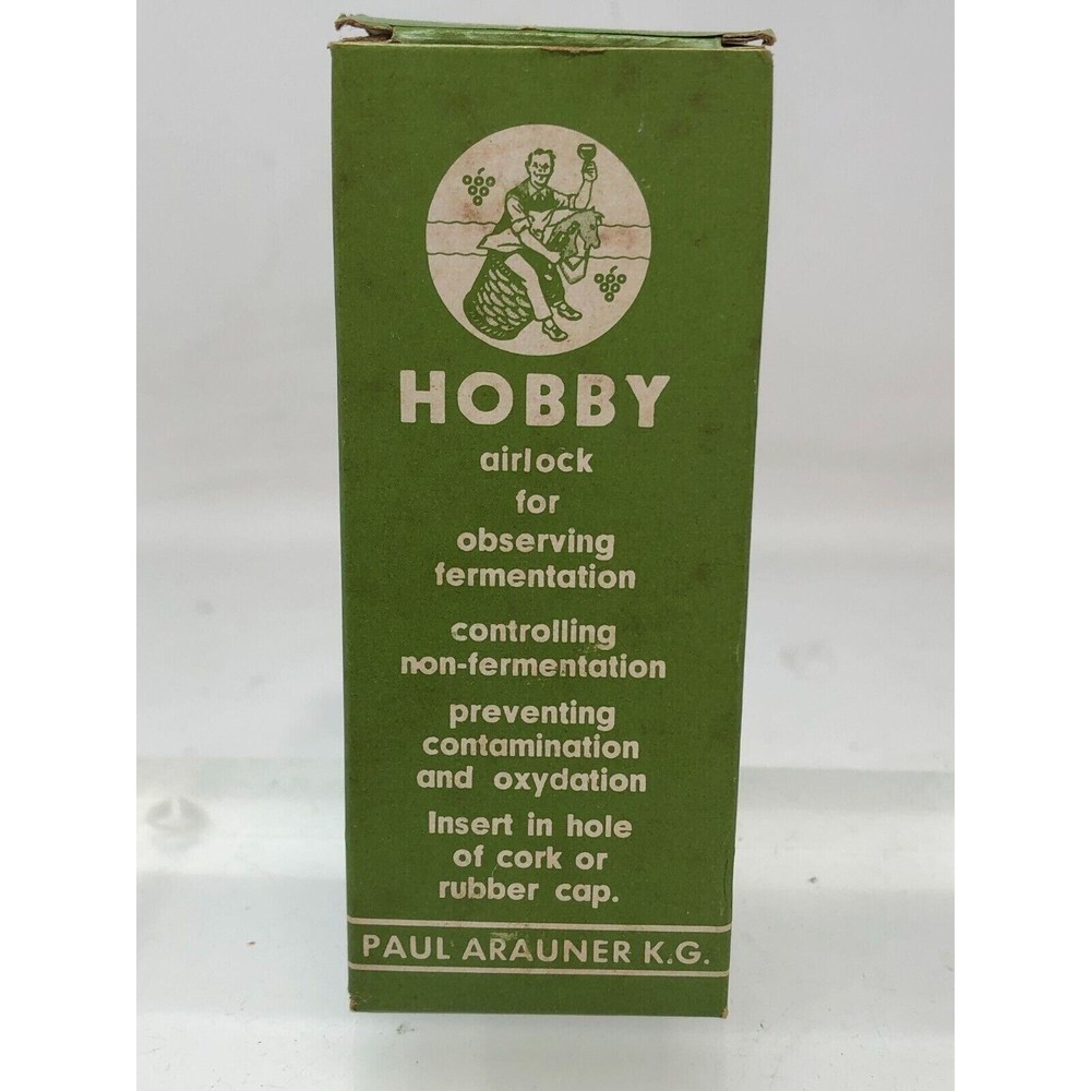 Kitzinger Hobby I German Made Fermentation Airlock New Old Stock