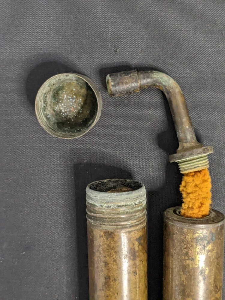 Vintage Small Alcohol Blow Torch Brass Untested