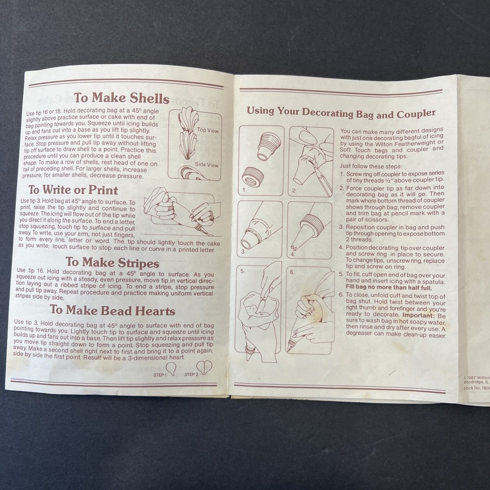Vintage Wilton "Partysaurus" Cake Mold 1987 - w/ Insert & Instructions
