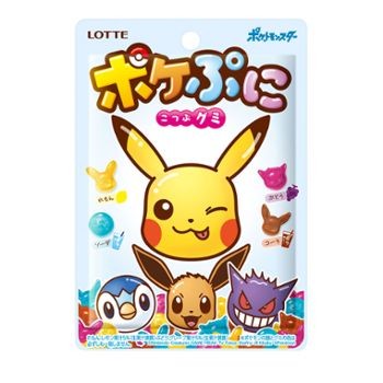 Lotte x Pokemon Soft Candy Assorted Flavors 80g