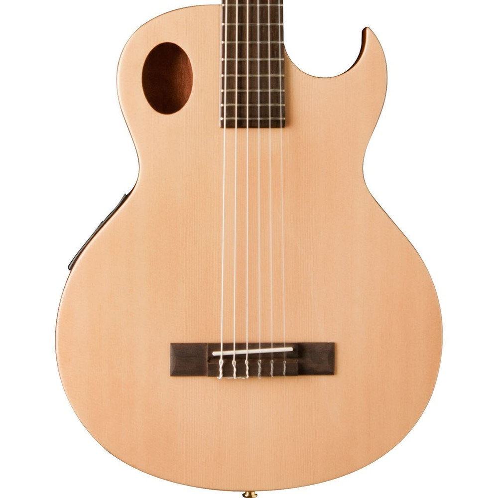 Wasbhurn EACT42S Thinline Nylon String Classical Acoustic Electric Guitar