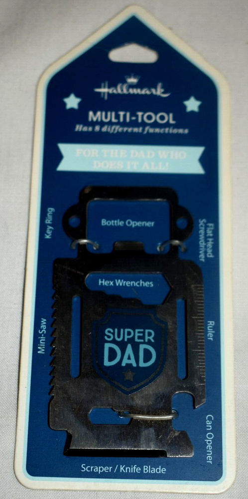 8 Function Multi Tool for Super DAD ~ Hallmark NEW IN PACKAGE