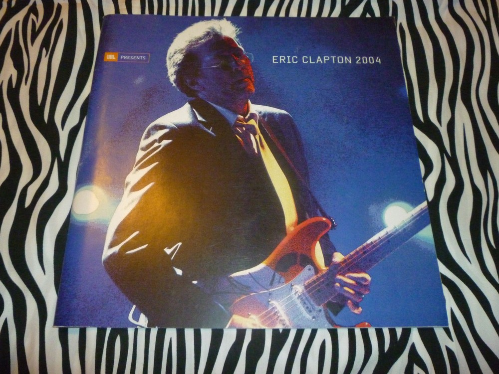 Eric Clapton 2004 Tour Book Good Condition!