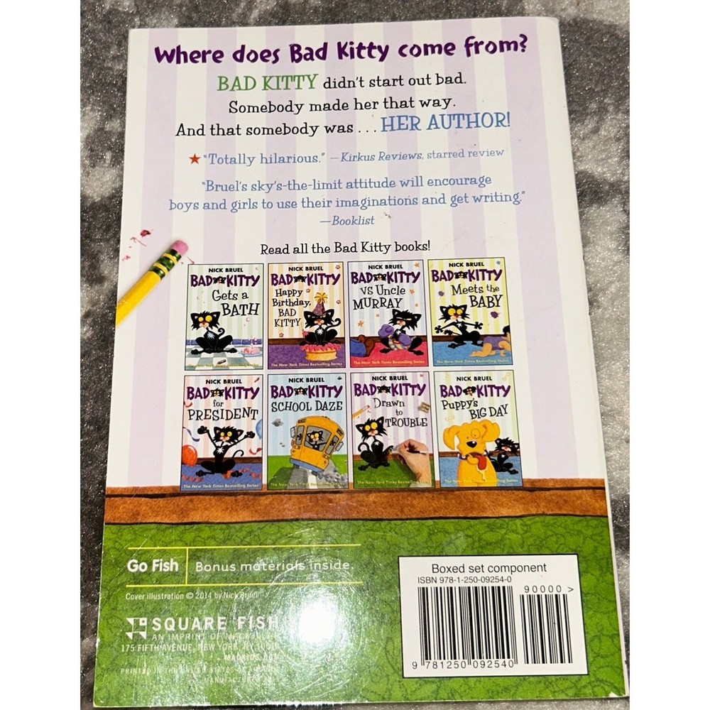 Scholastic Three Bad Kitty Books