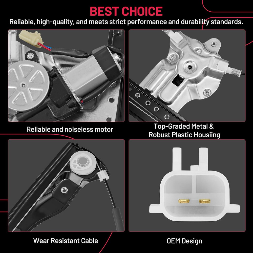 Front Right Window Regulator for 2012-2016 Chevy Cruze