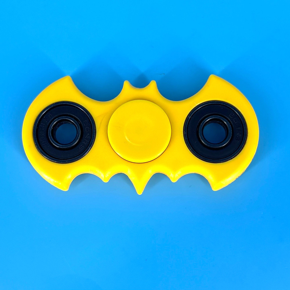 Batman Yellow logo Fidget Spinner
