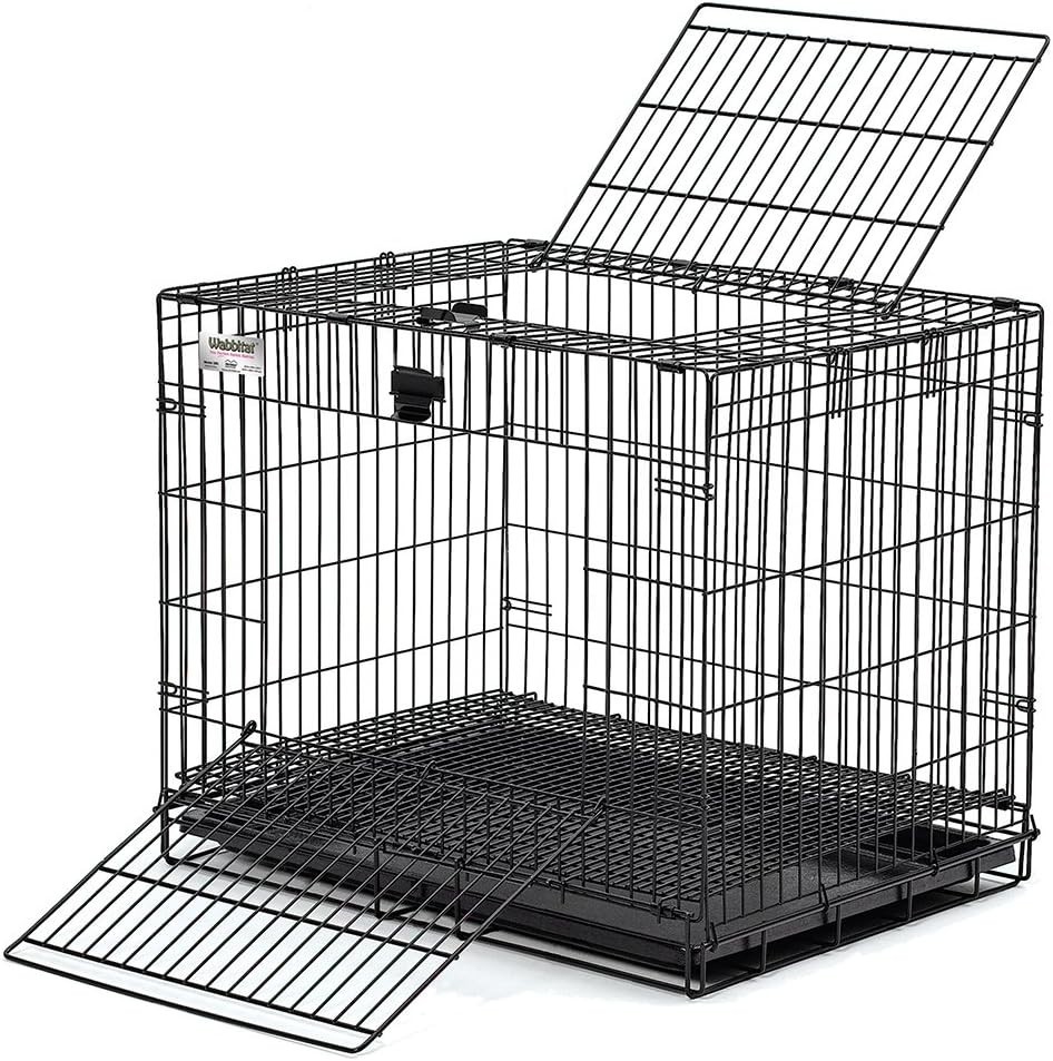 Rust-Resistant Small Animal Cage with Easy Access Doors – Ideal for Pet Rabbits