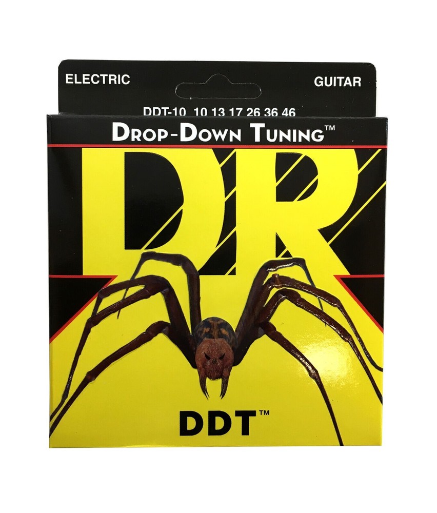 DR Guitar Strings Electric DDT Drop Down Tuning 10-46