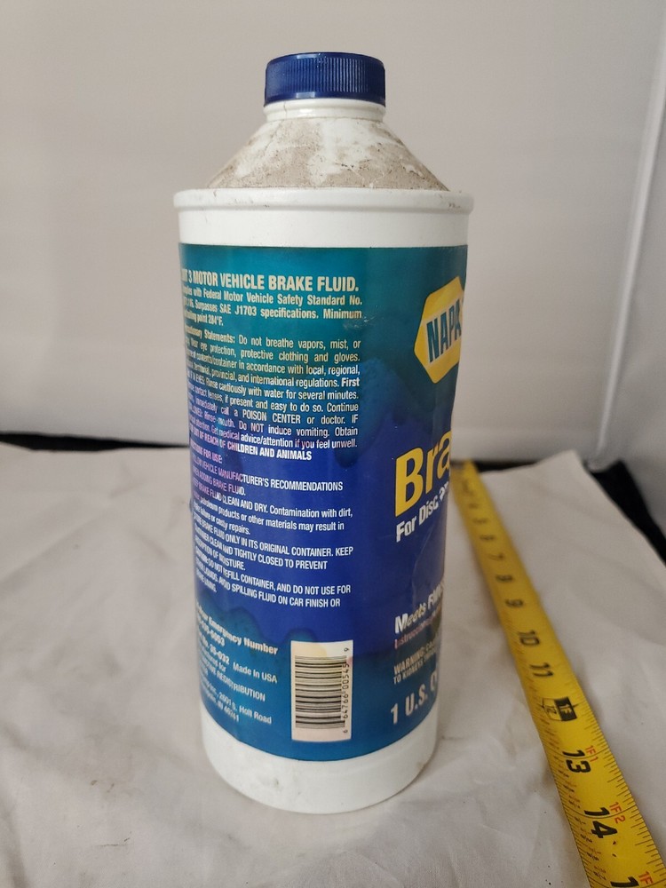 NAPA Brake Fluid DOT 3 (1) US Quart