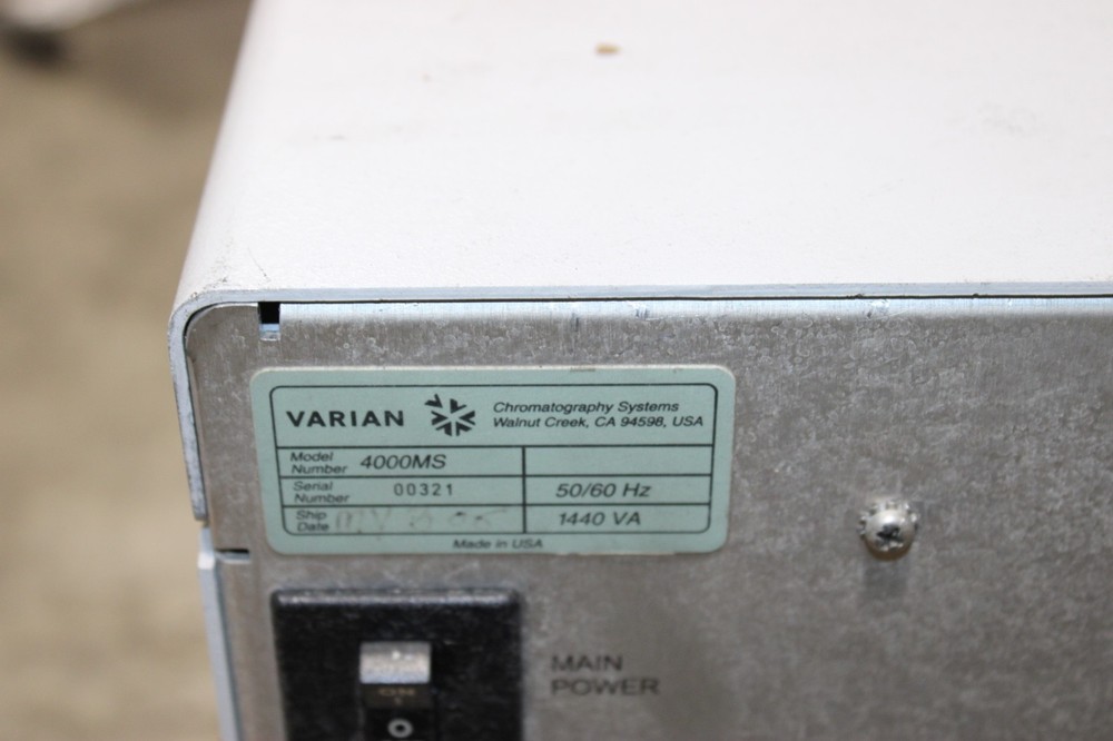 Varian 4000MS Mass Spectrometer