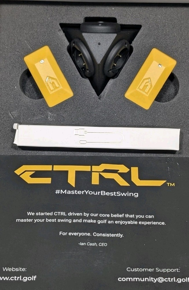 CTRL Swing Master Golf Accessories Without Sleeve. New Open Box Replacement