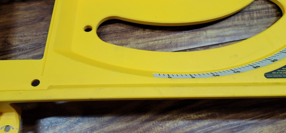 dewalt FRONT PANEL FOR DWE7491 DWE7490 TABLE SAW