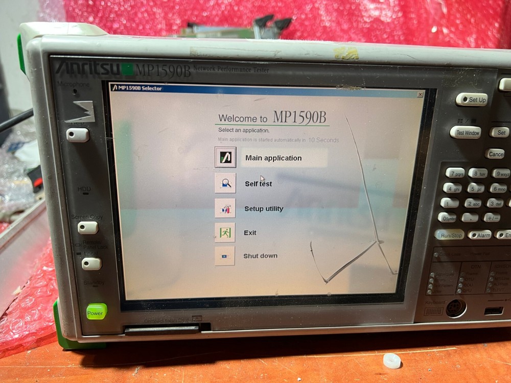 Anritsu MP1590B Network Performance Tester ''Panel only''