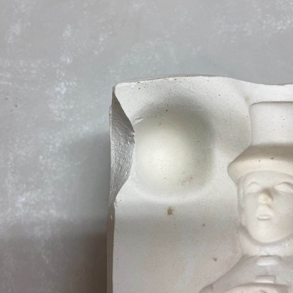 Ceramic Slip Casting Mold Boy Caroler Arctic #N52