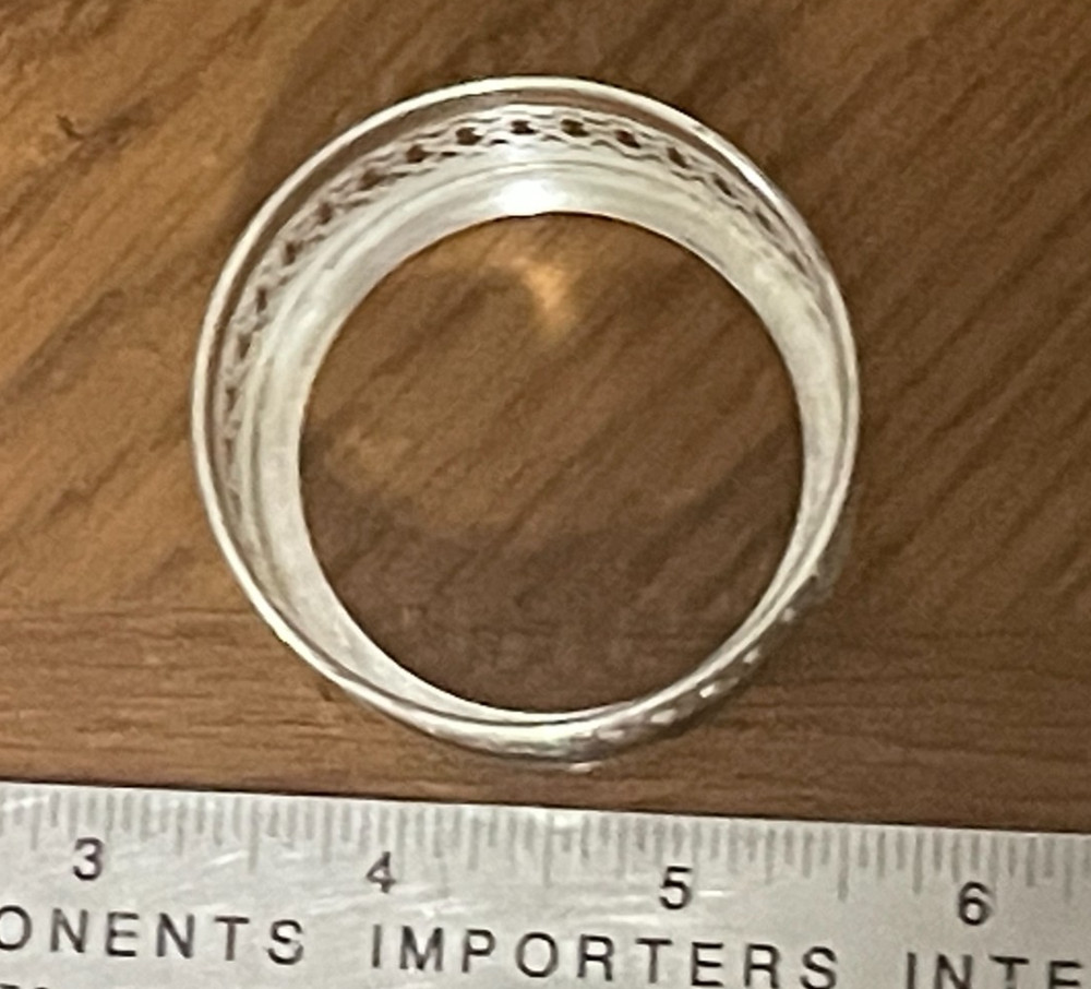 Webster Sterling Silver Salt Dip Ring    18 g