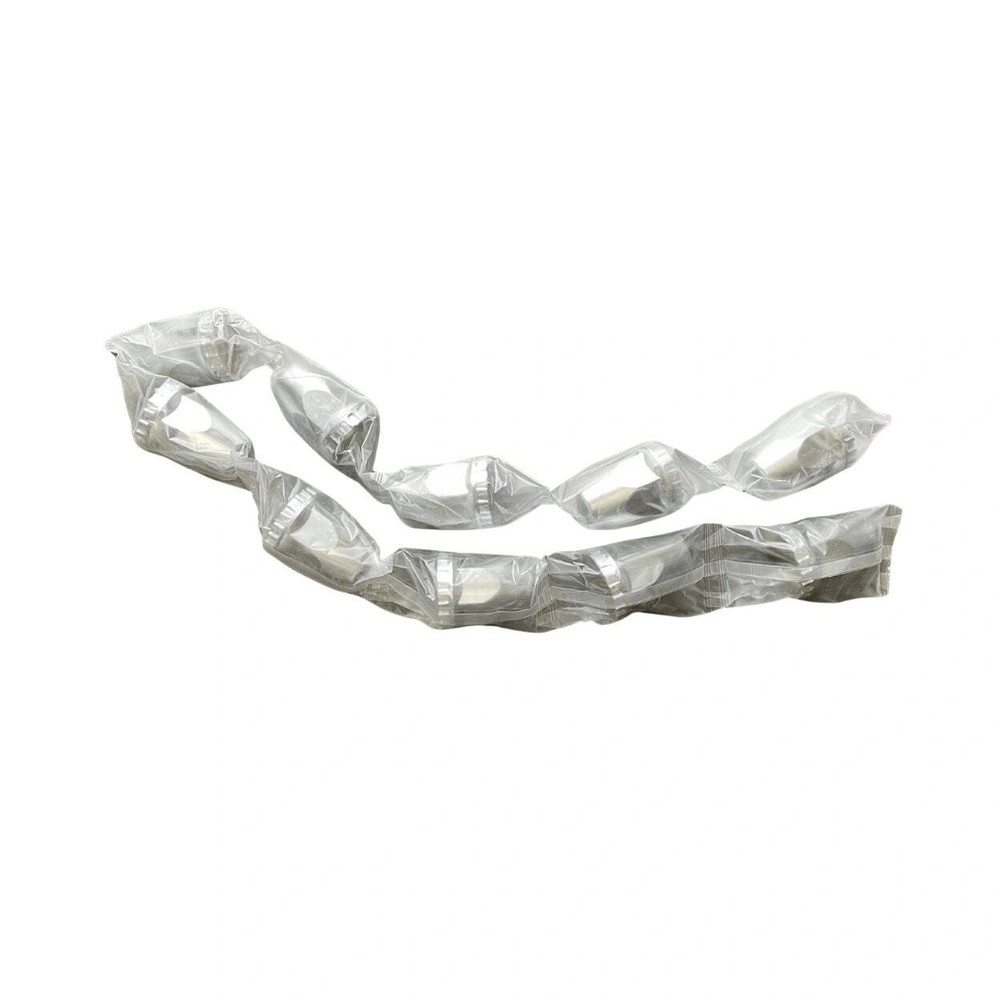 33mm Chrome Plastic Thread On Lug Nut Covers (10 pack)