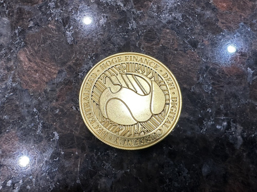 Hoge Cryptocurrency Commemorative Collector Coin