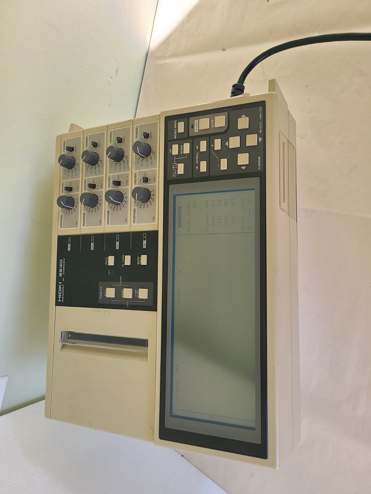 Hioki 8830 Memory Hi Corder, Powers Up, Untested