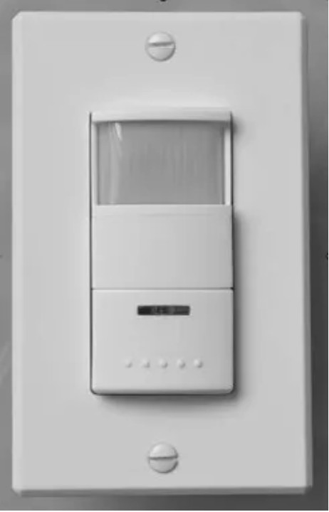 Dual Technology SK902IN Passive Infrared Microphone Wall Switch Motion Sensor