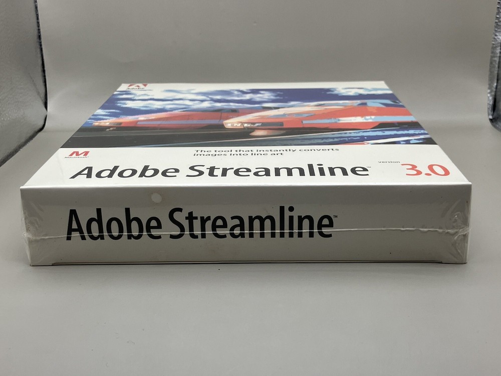 Adobe Streamline Version 3.0 SEALED IN BOX Vintage PC