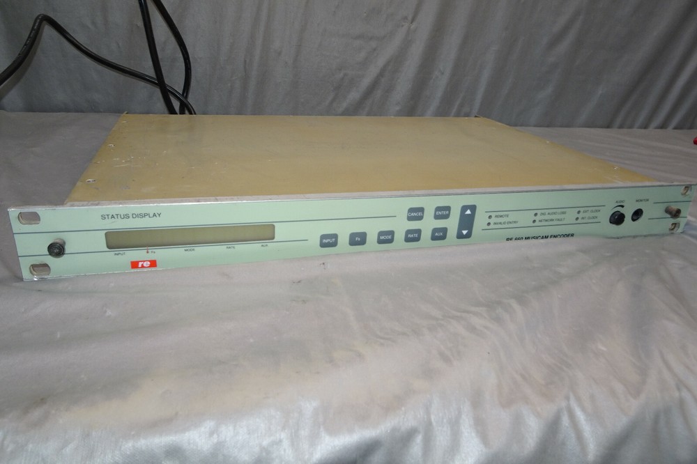 VINTAGE RE TECHNOLOGY AS RE 660 MUSICAM DECODER - DENMARK - PARTS