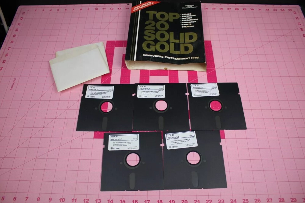 Top 20 Solid Gold Commodore 64 Big Box Set