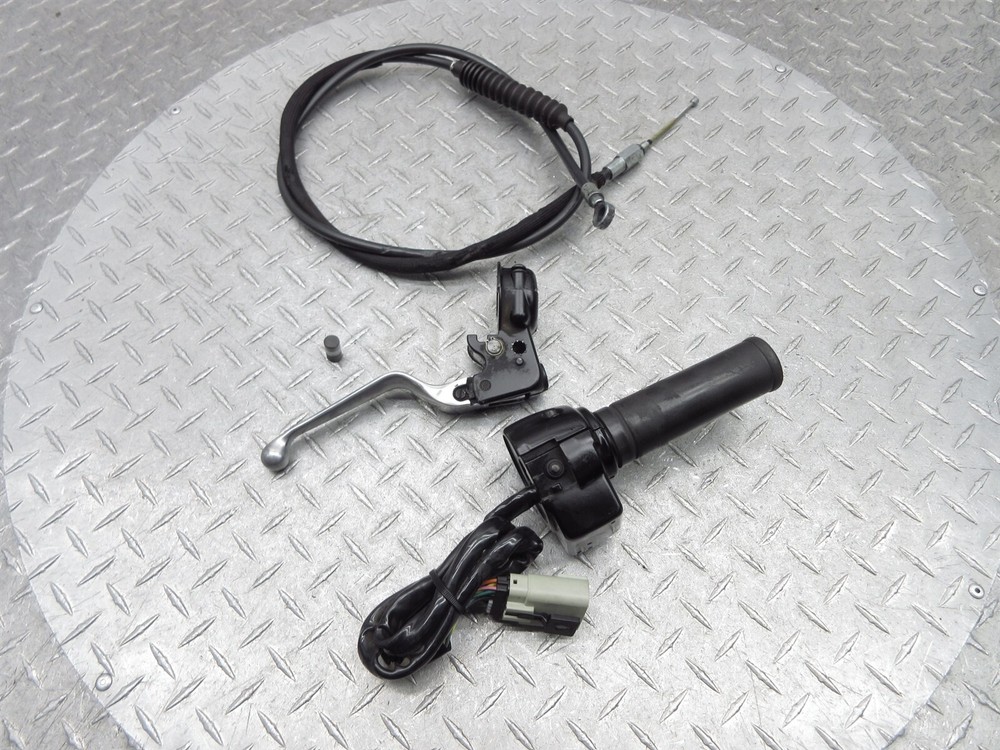 2007 Harley Electra Glide FLHTCI Left Switch Clutch Control Lever Perch Cable