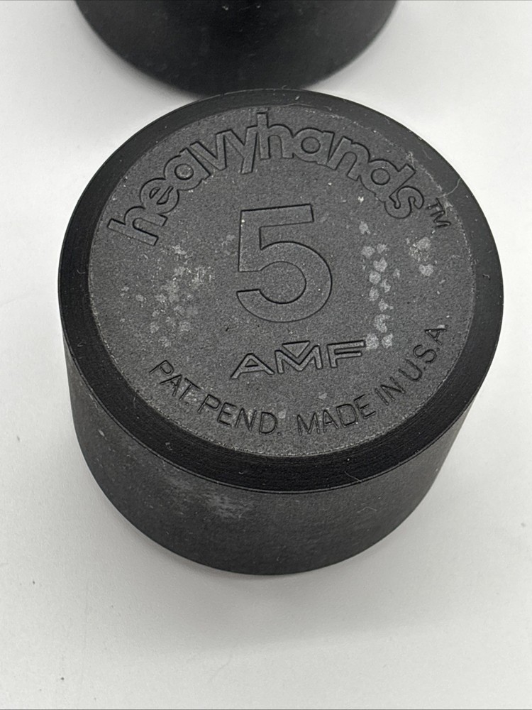 AMF Heavy Hands 5Lb Weights 4 Total