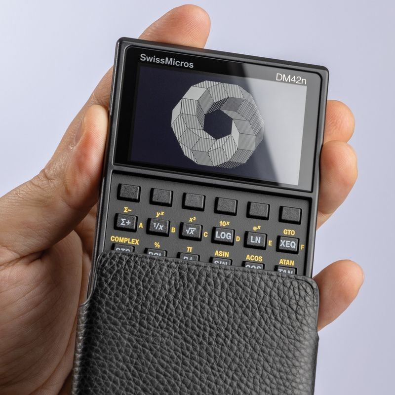 SwissMicros DM42n Precise Programmable RPN Calculator - HP-42S Clone