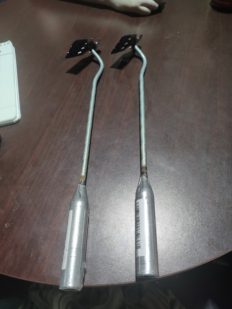 2PCS Premium Galvanized Steel Forged Weed Puller 4 Teeth Dual Purpose Weeder
