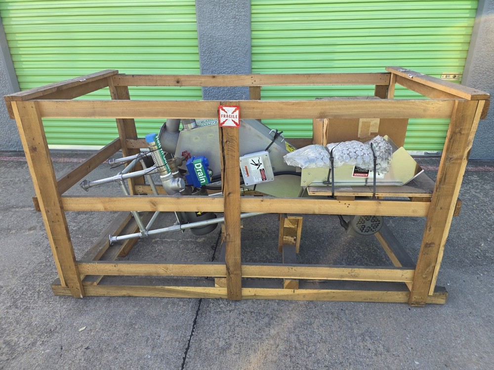 Somat HE-6S3 Somat Extractor 6” Remote Pulper Processes READ DESCRIPTION