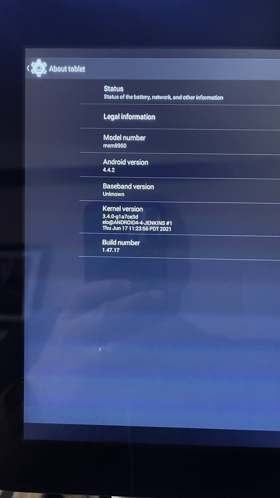 Toast / Elo Touch MSM8960 Android POS System W/ Credit Card Reader MSR. Working!