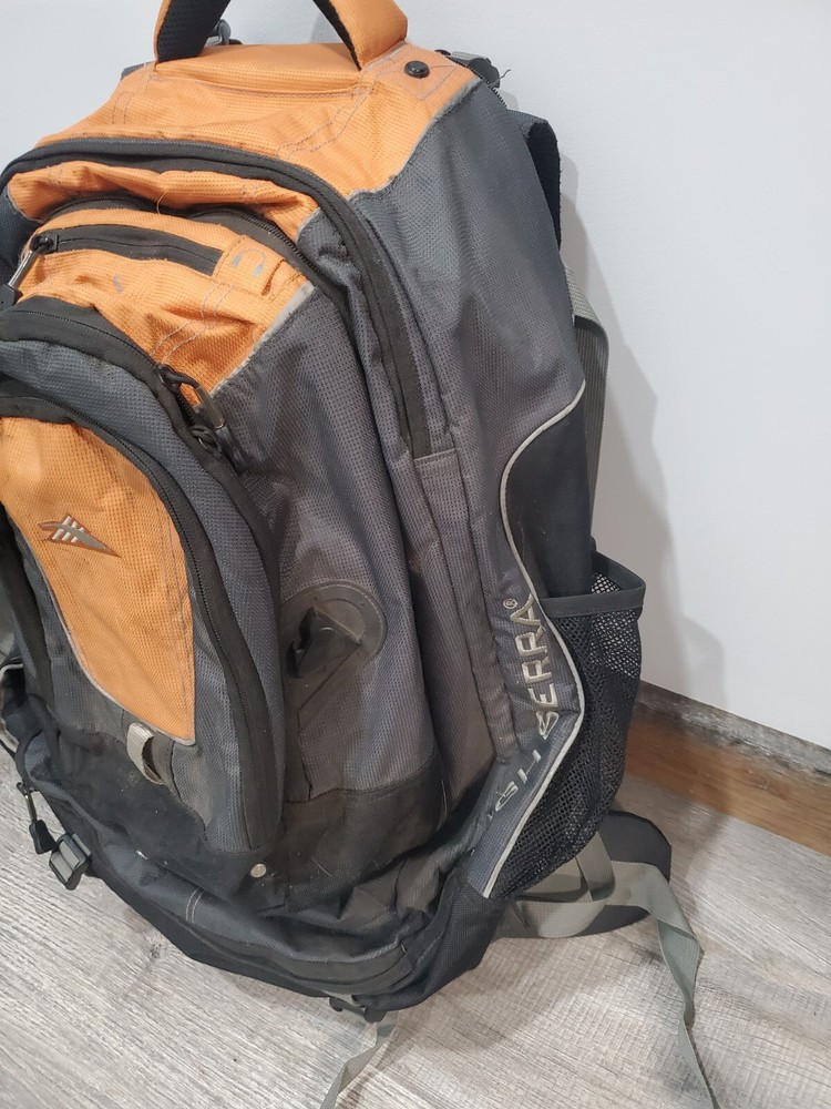 High Sierra Ergo-Fit Adjustable Shoulder Harness Backpack w/Daypack
